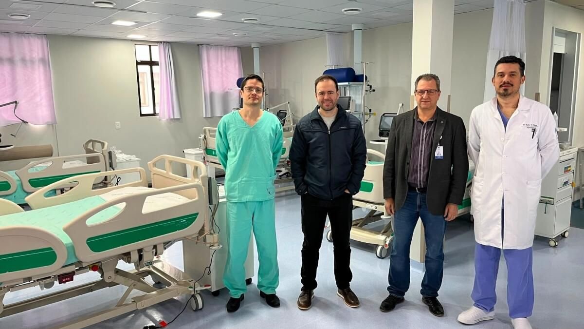 Hospital Regional de SMO inicia operação de cinco novos leitos de UTI