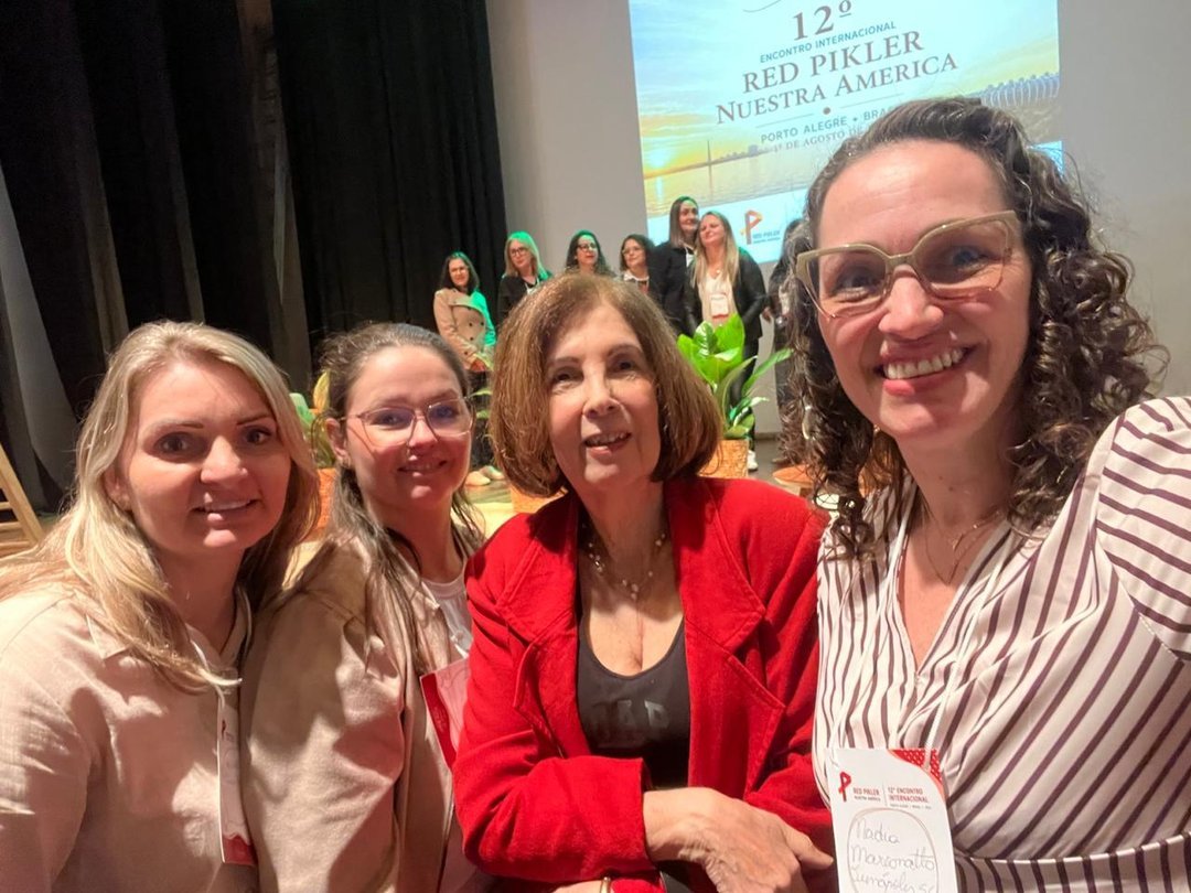 Representantes da Educação de Tunápolis participam de Encontro Internacional sobre a Abordagem Pikler