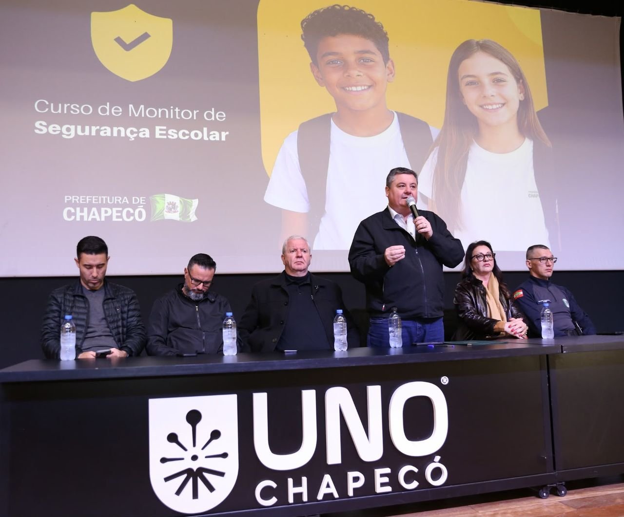 Inicia curso de formação para monitores de segurança escolar em Chapecó