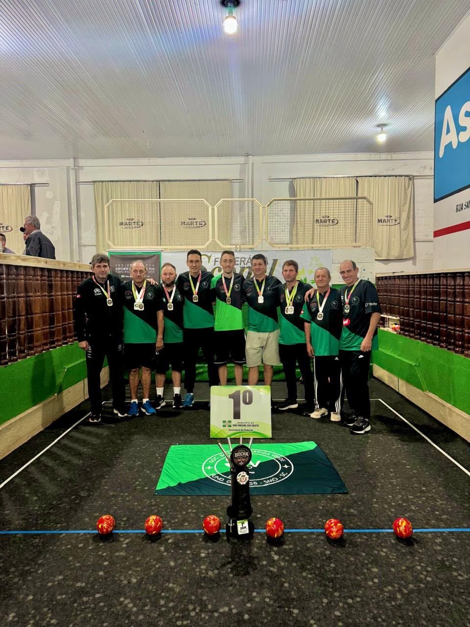 Campeonato Municipal de Bocha define campeões em São Miguel do Oeste
