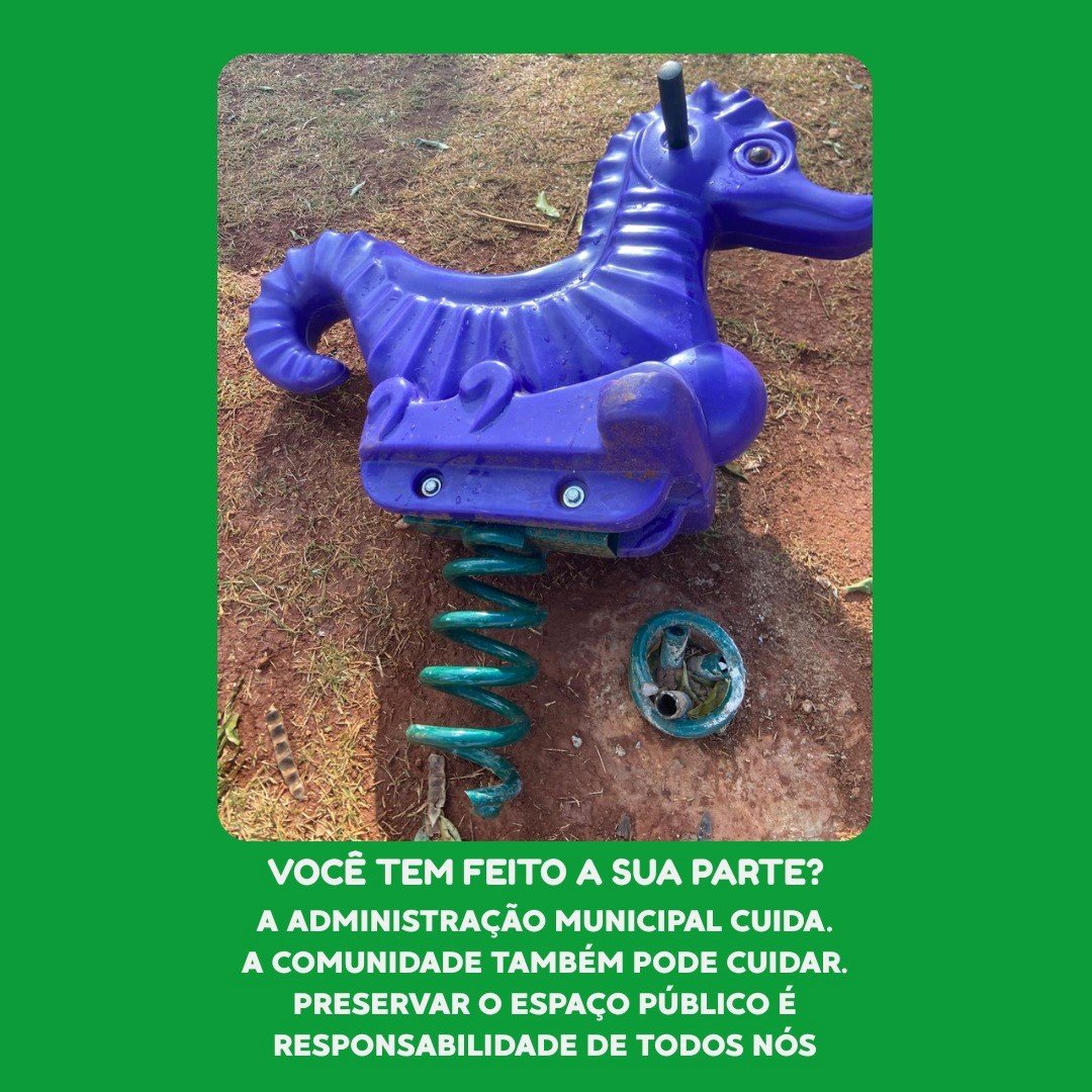 Cuidar do que é de todos também é fazer a sua parte!