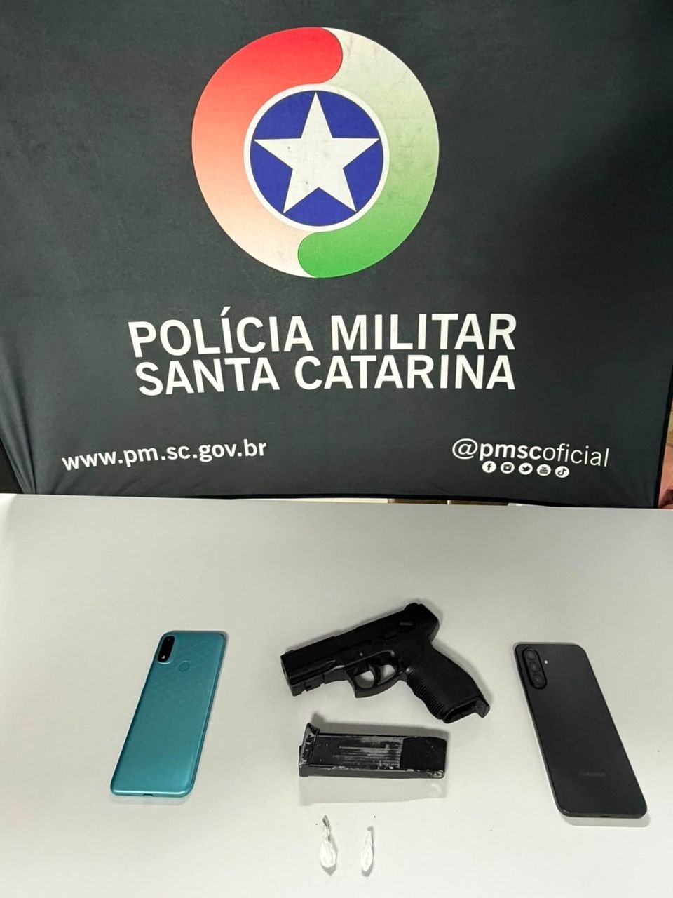 Adolescente é apreendido após tentativa de roubo com simulacro em Vargeão, SC