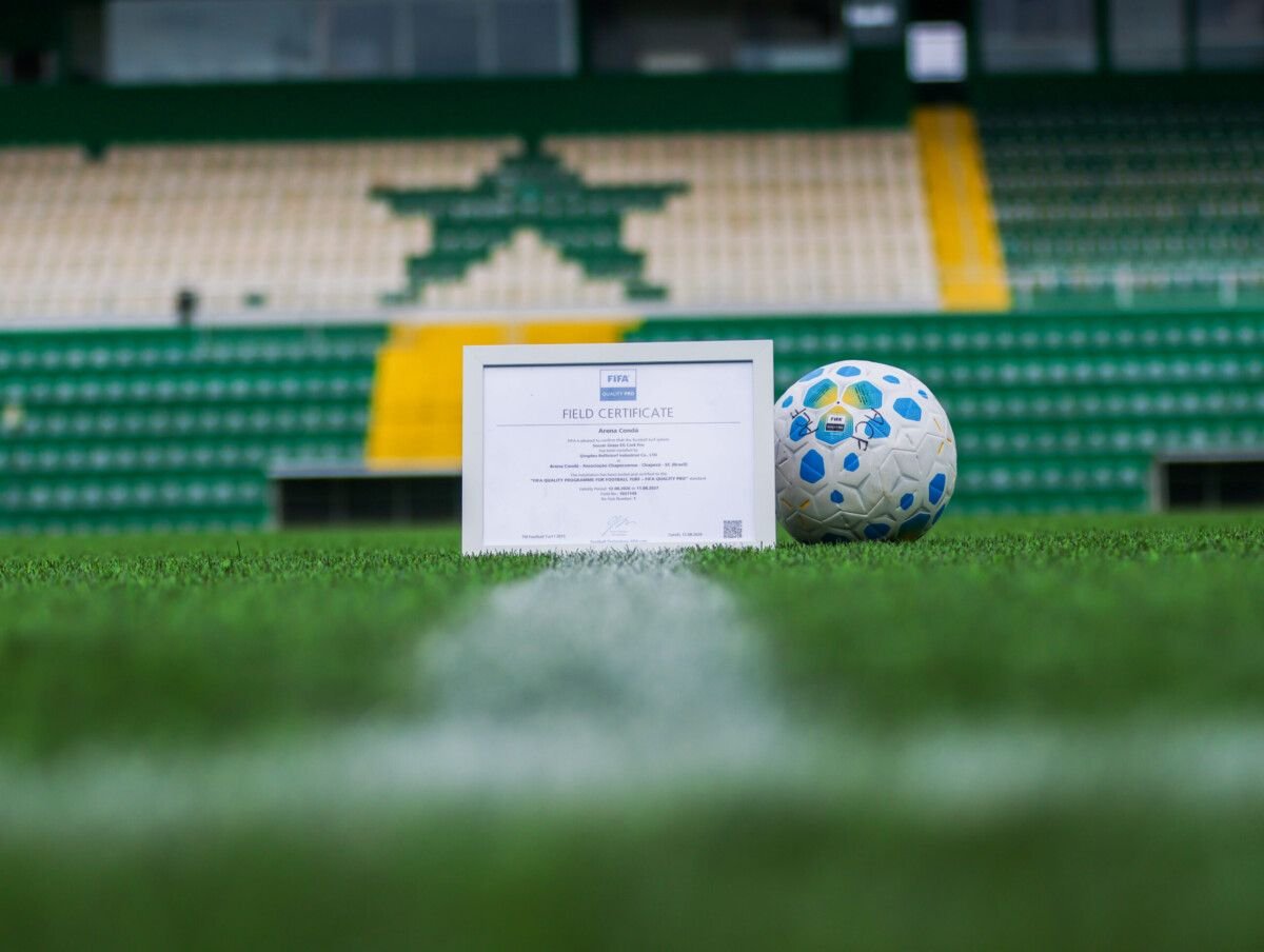 Arena Condá em Chapecó renova certificação FIFA Quality Pro