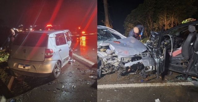 Seis pessoas ficam feridas em grave acidente na SC-355