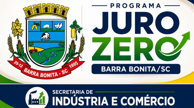 Barra Bonita abre inscrições para o programa Juro Zero
