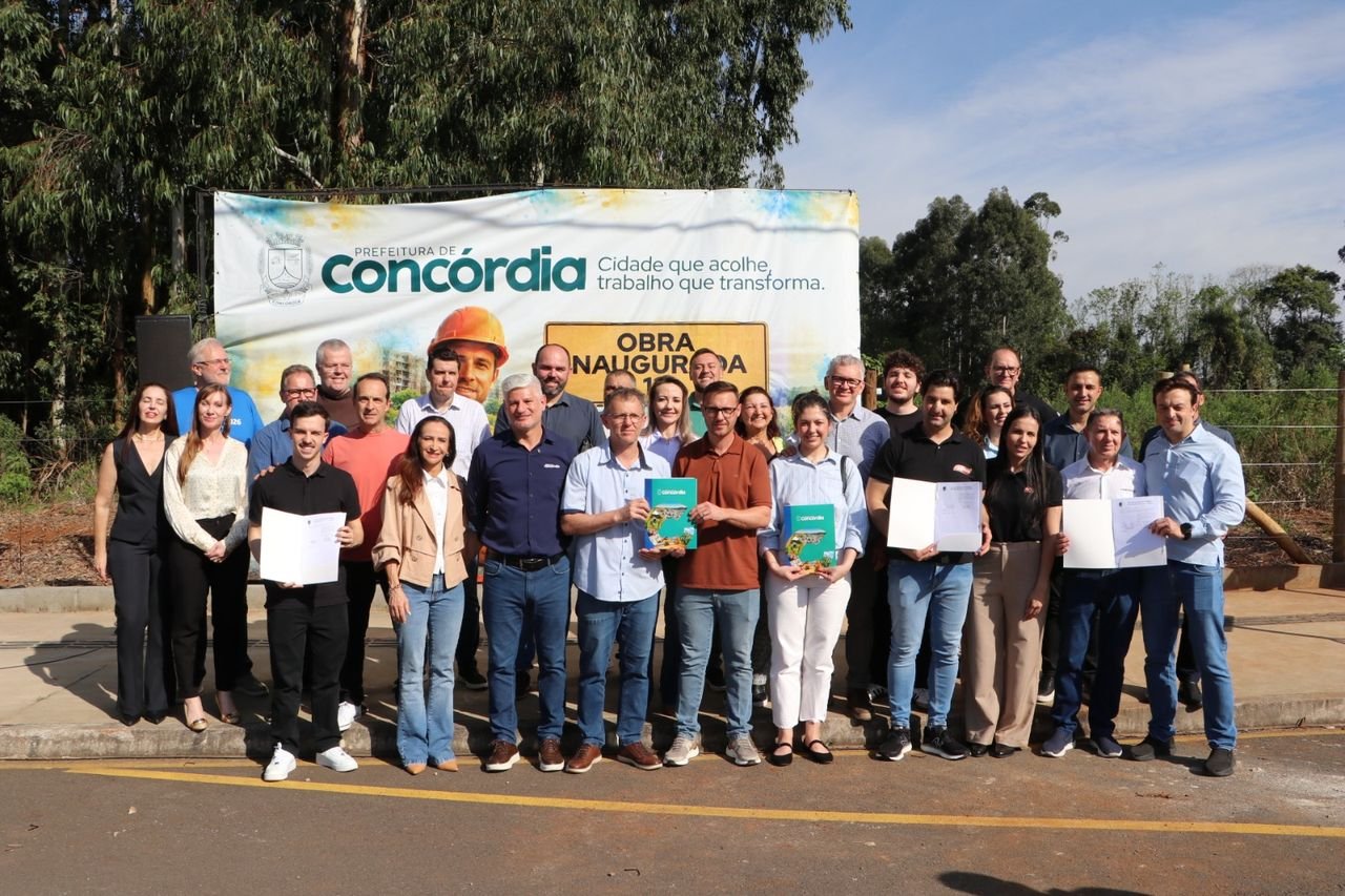 Nova Área Industrial de Concórdia é inaugurada