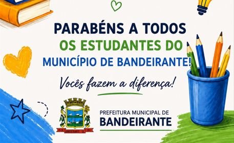 Dia do Estudante é celebrado com atividades especiais nas escolas de Bandeirante