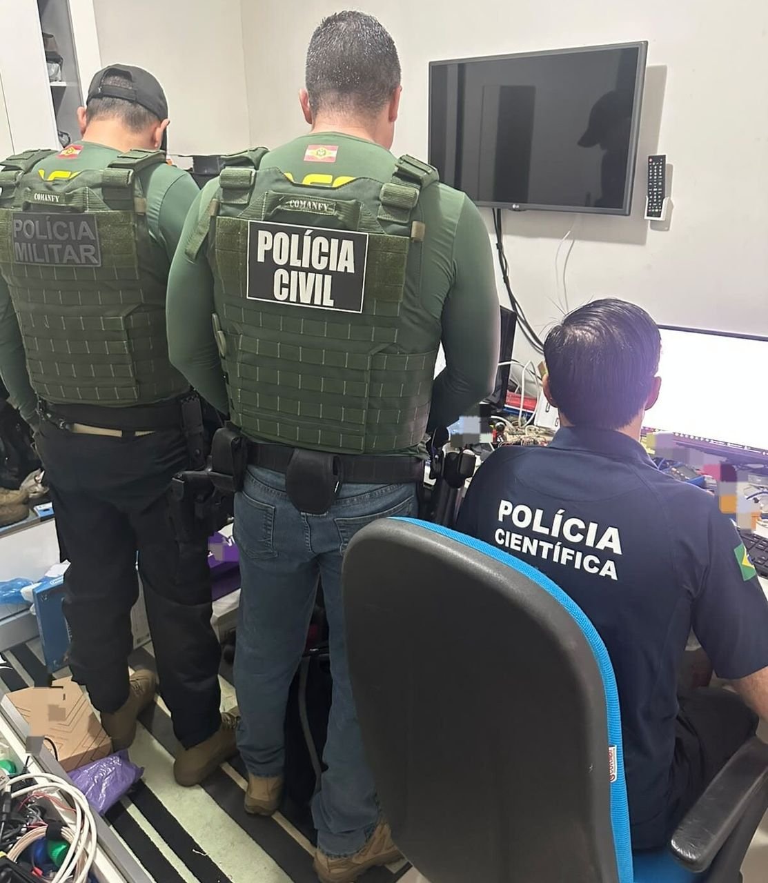 Operação Dark Archive investiga armazenamento de material de abuso sexual infantil em Concórdia