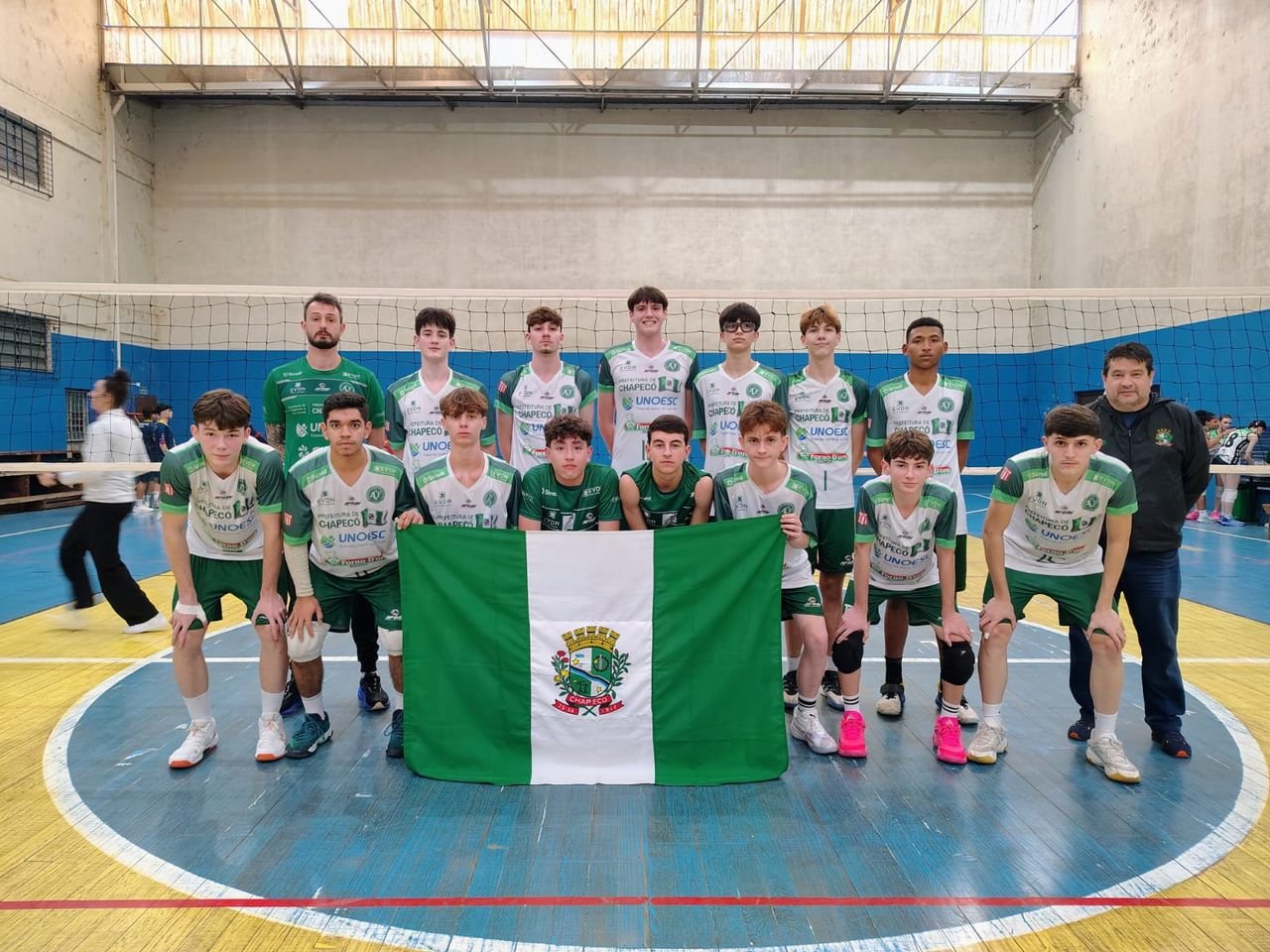 Chapecó disputa etapa decisiva do Catarinense de Voleibol Masculino Sub-17