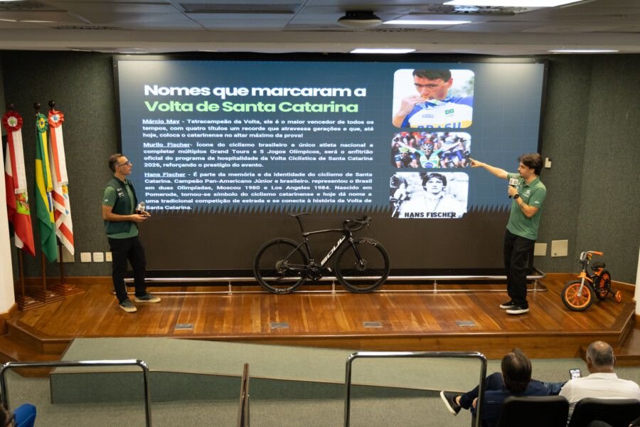 Lançamento da Volta Ciclística de Santa Catarina 2026 na Assembleia Legislativa