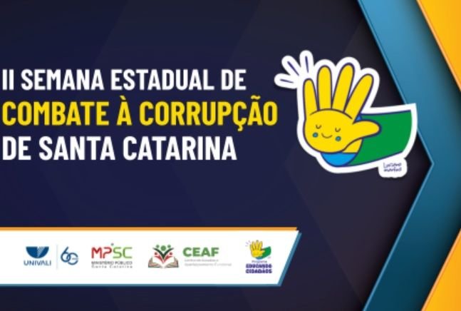 Semana Estadual de Combate à Corrupção inicia em Santa Catarina