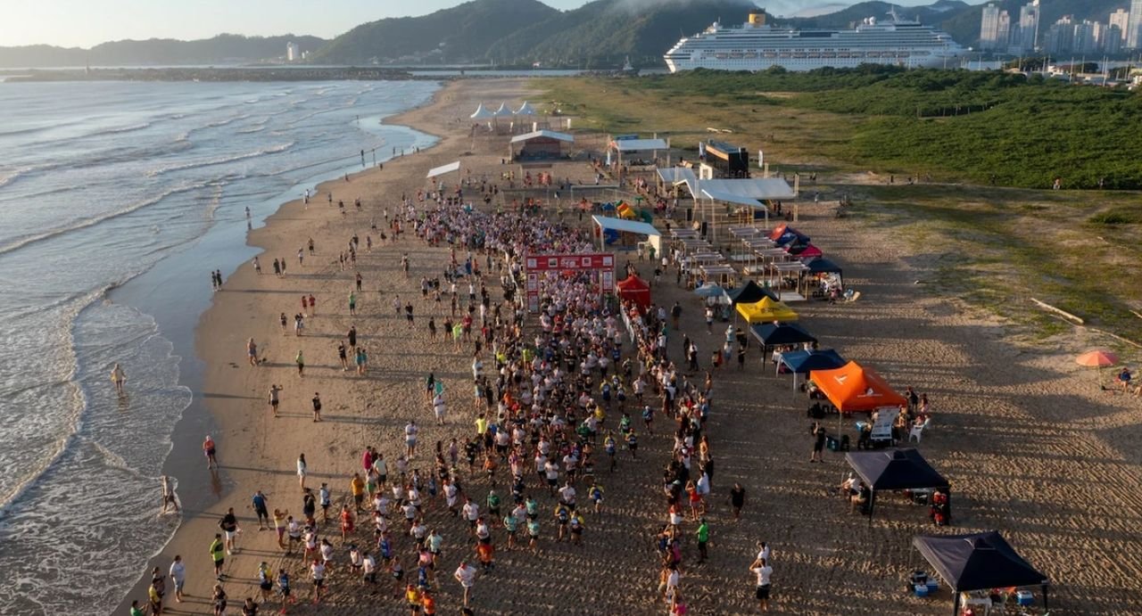 Eco Run acontece em outubro na praia de Navegantes com 1,5 mil atletas esperados