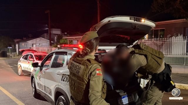 Homem embriagado é preso após fuga da PM em São Miguel do Oeste