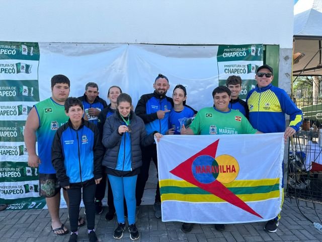 Maravilha conquista 19 medalhas no Parajasc 2026 em Chapecó