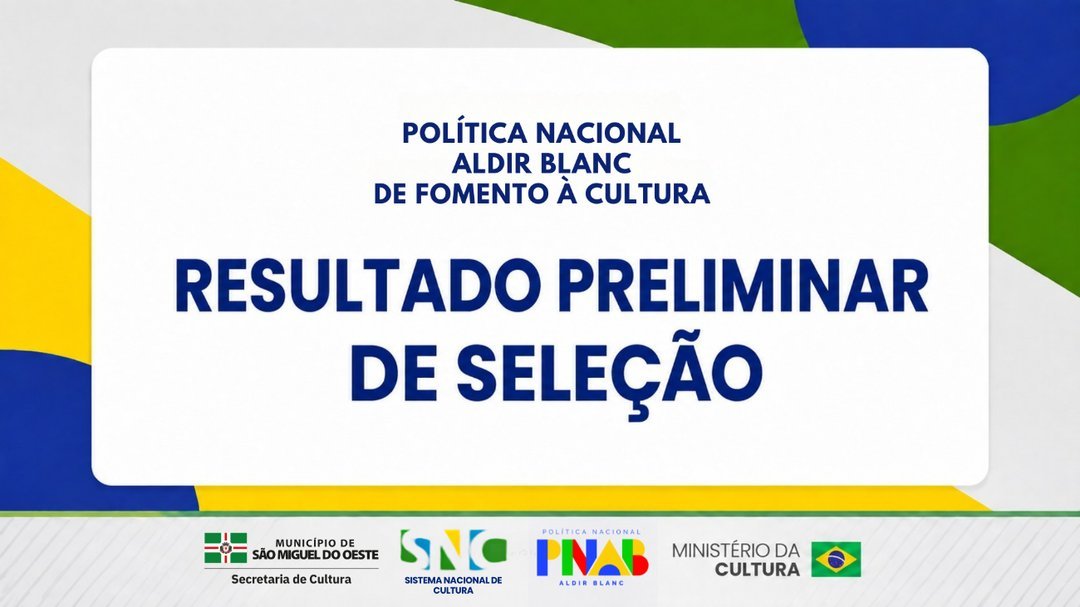 PNAB: Resultado Preliminar de Seleção