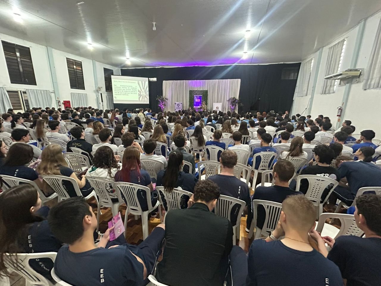 Palestras abordam violência contra a mulher em Maravilha durante Agosto Lilás