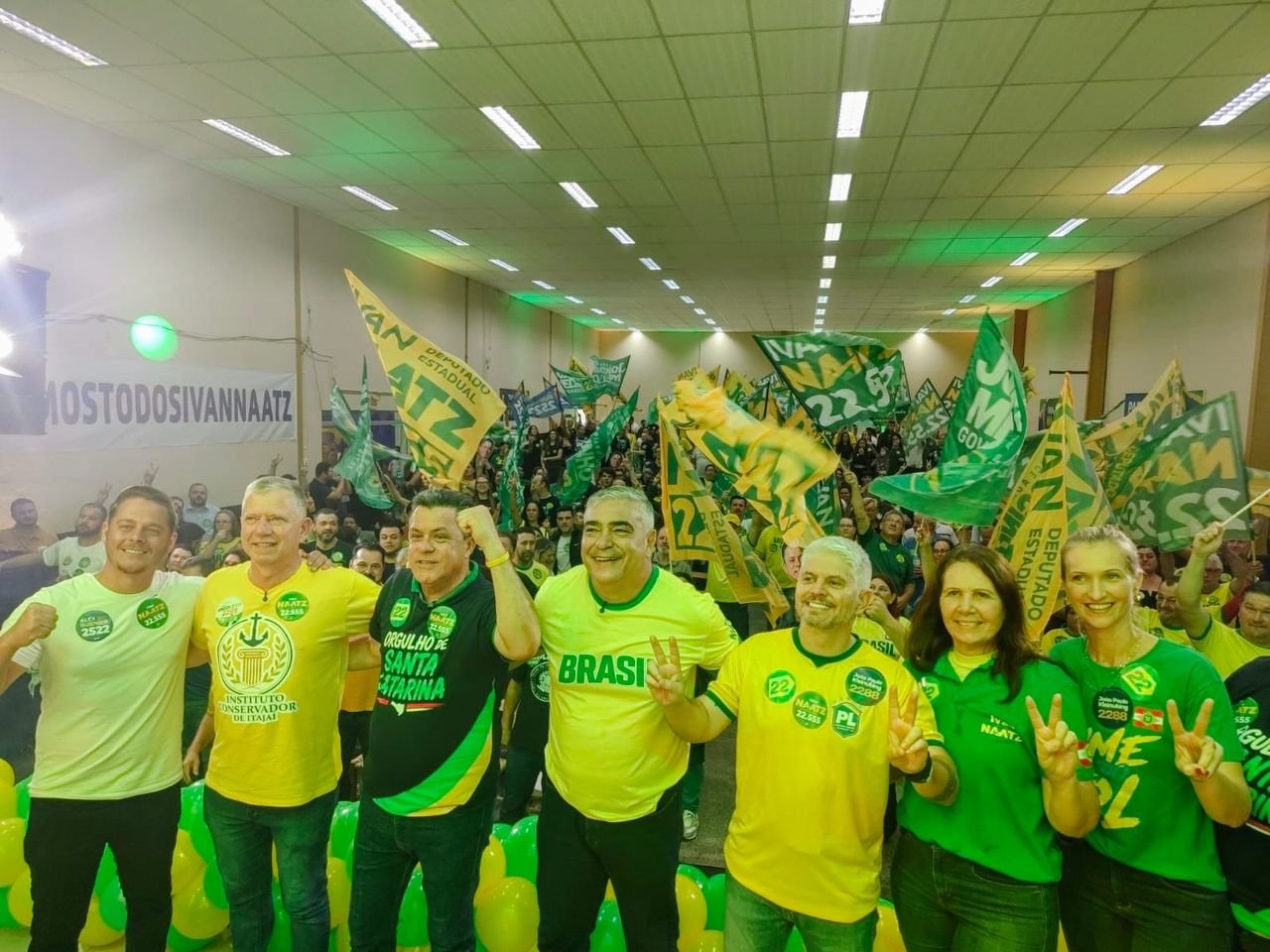 Ivan Naatz lança candidatura à reeleição em Blumenau com apoio de lideranças regionais