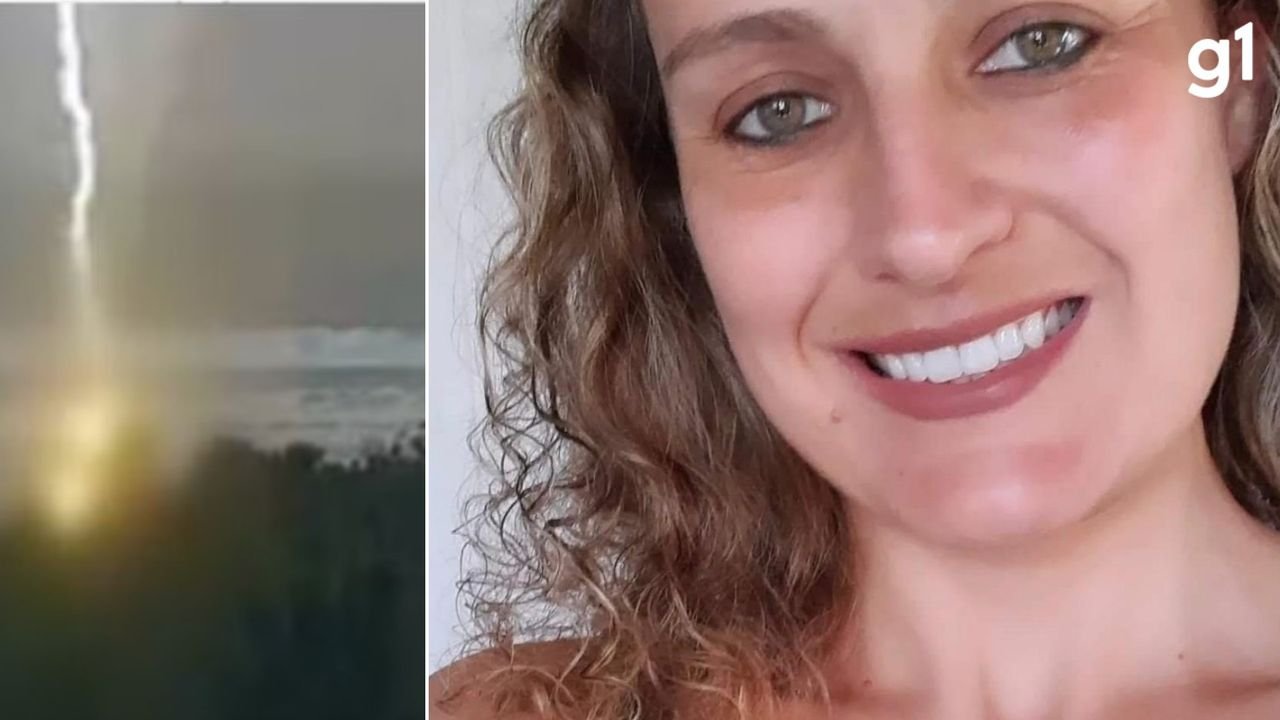 Mulher morre após ser atingida por raio na Praia da Pinheira, SC