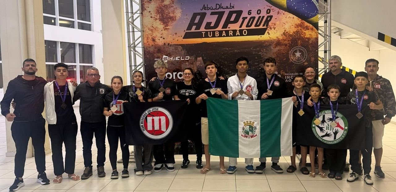Chapecó conquista 11 medalhas no AJP Tour Tubarão International Jiu-Jitsu Championship