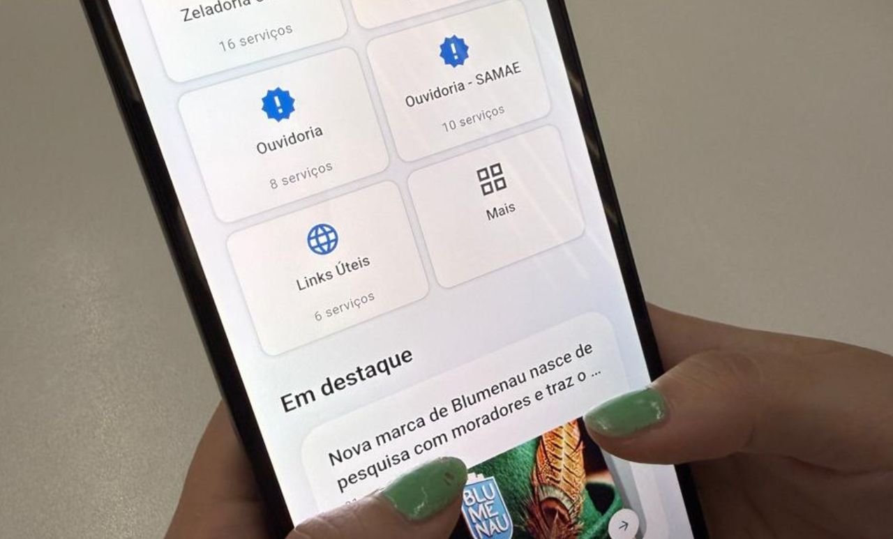 Blumenau lança aplicativo que reúne serviços públicos em um único canal