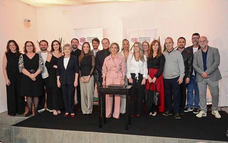 Posse da nova diretoria da Associação Catarinense de Imprensa