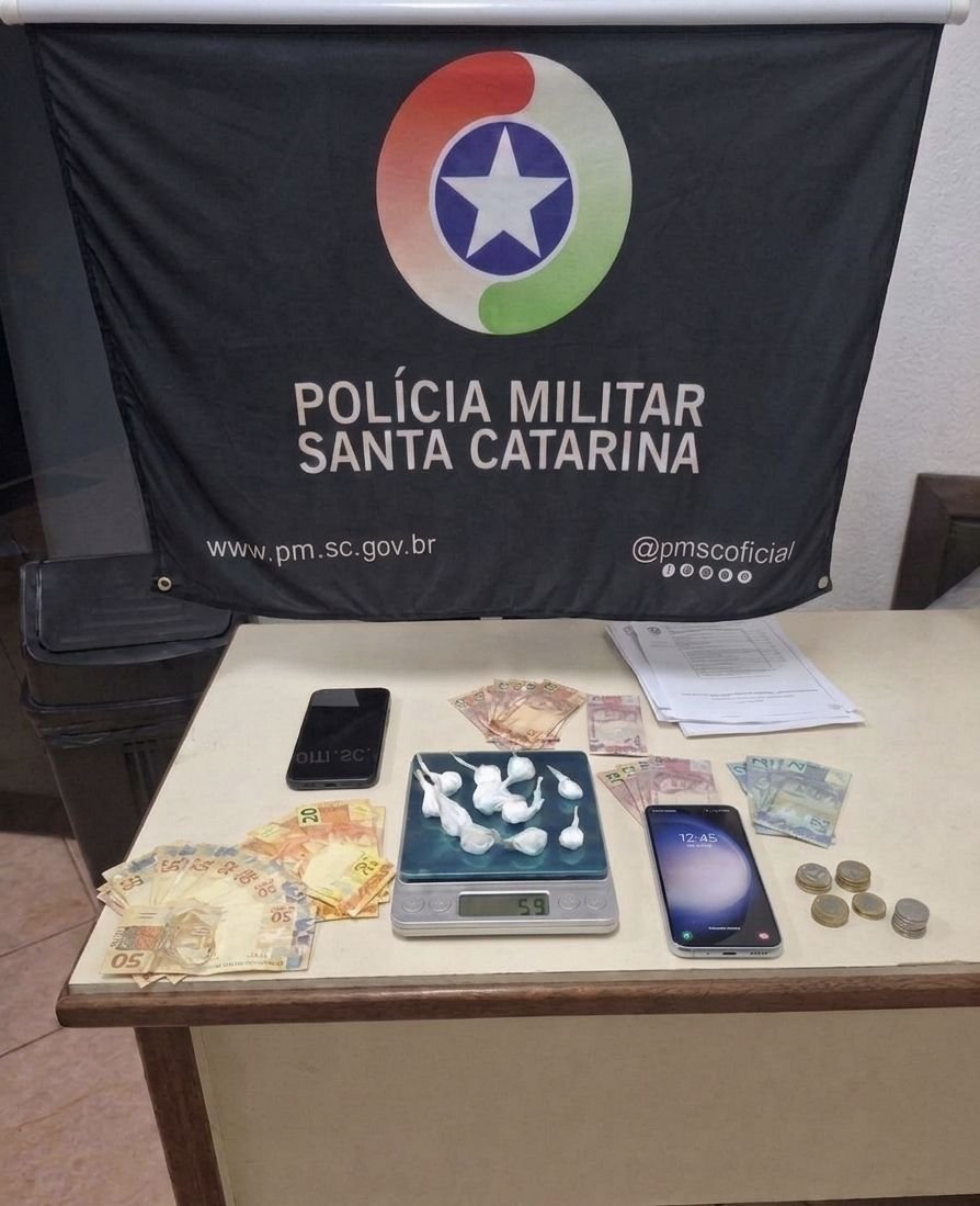 Dois homens são presos por tráfico de drogas em Ipumirim, SC