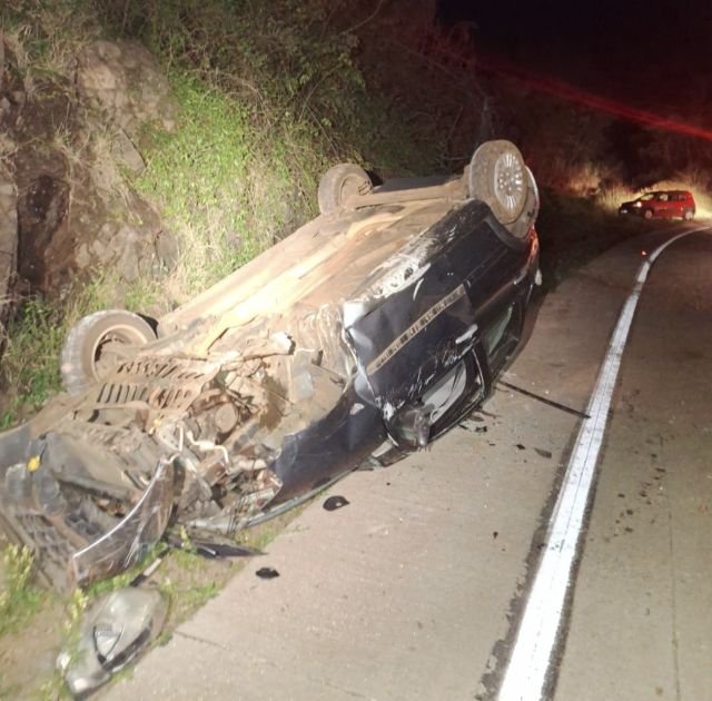 Acidente com quatro veículos deixa feridos na SC-305 entre São Lourenço do Oeste e Campo Erê