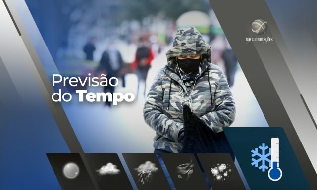 Duas massas de ar polar provocam frio intenso no Sul do Brasil