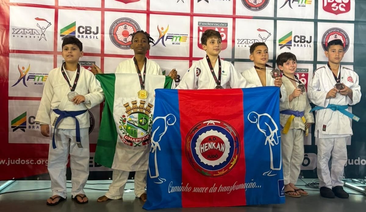 Judô de Chapecó conquista 36 medalhas no Troféu Santa Catarina