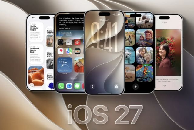 Apple lança iOS 27 para 30 modelos de iPhone