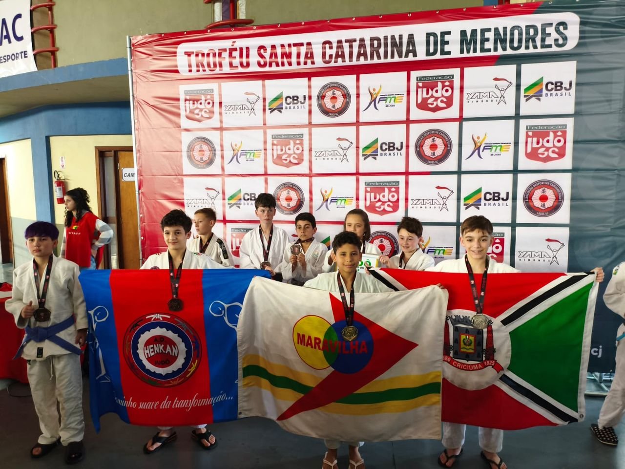 Judô de Maravilha conquista título no Troféu Santa Catarina em Lages