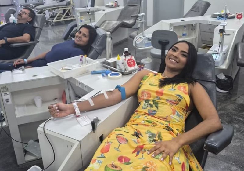 Aniversariante promove doação de sangue em Ribeirão Preto e reúne 60 pessoas