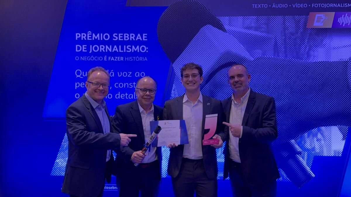 Rádio Peperi conquista primeiro lugar no Prêmio Sebrae de Jornalismo