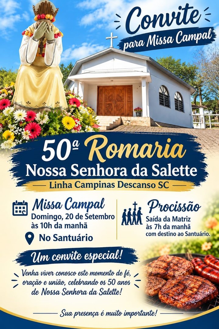 50º Romaria de Nossa Senhora Salete