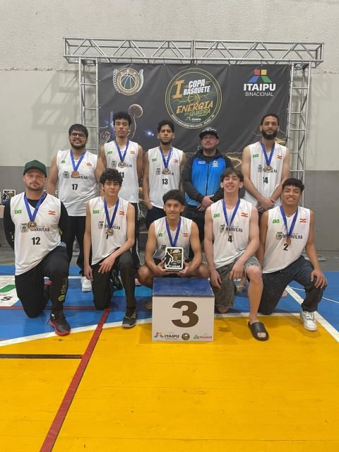 Maravilha conquista 3º lugar na 1ª Copa Energia em Quadra de Basquete no PR