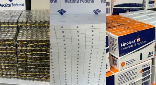 Carga de R$ 13 milhões com iPhones é apreendida em Abelardo Luz, SC