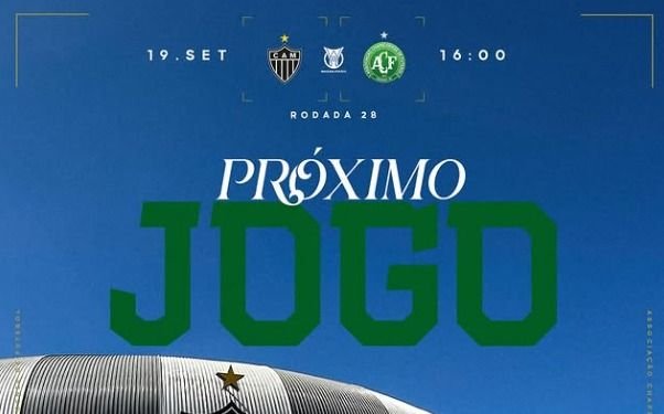 Atlético-MG e Chapecoense se enfrentam no Brasileirão neste sábado