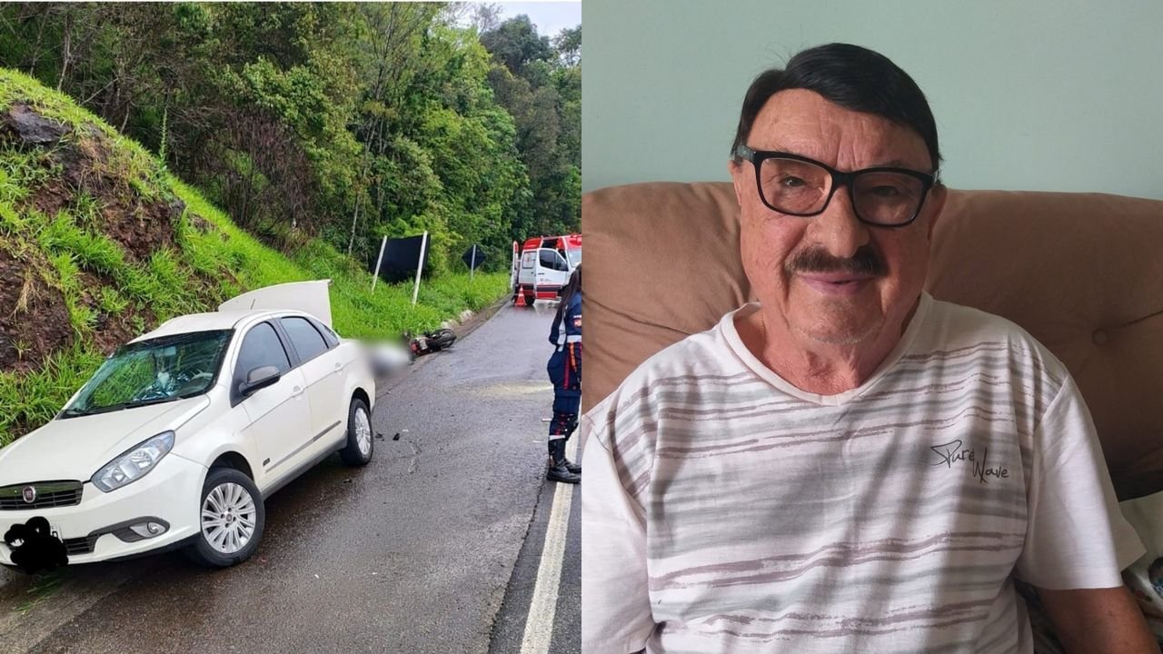 Médico e motociclista morrem em acidente na SC-480, no Oeste de SC