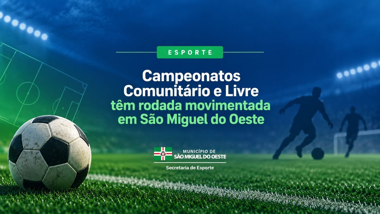 Resultados dos campeonatos municipais em São Miguel do Oeste