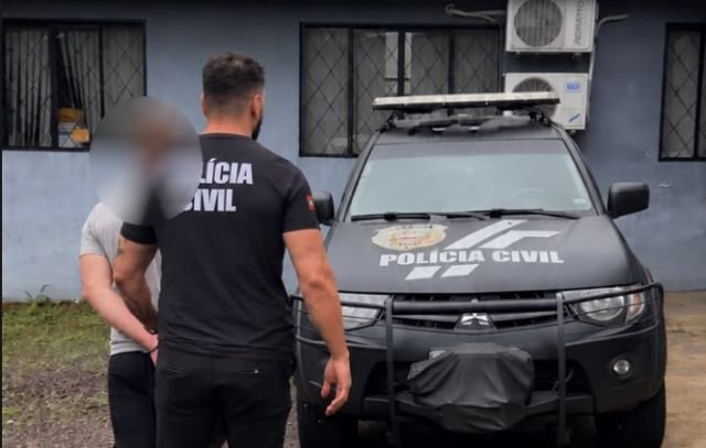 Homem é preso por suspeita de crime contra neta em Itapiranga