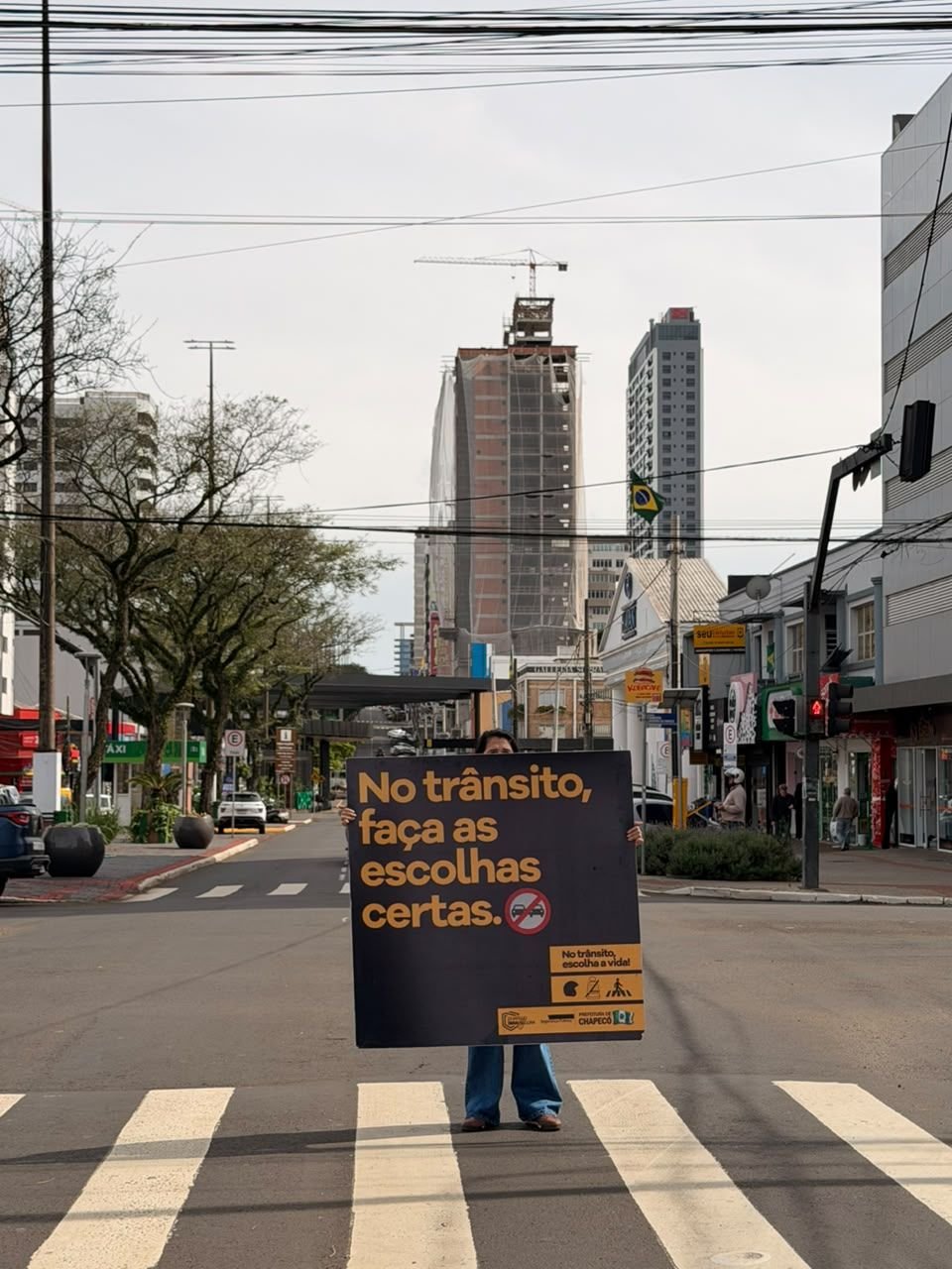 Semana do Trânsito promove ações sobre acessibilidade em Chapecó