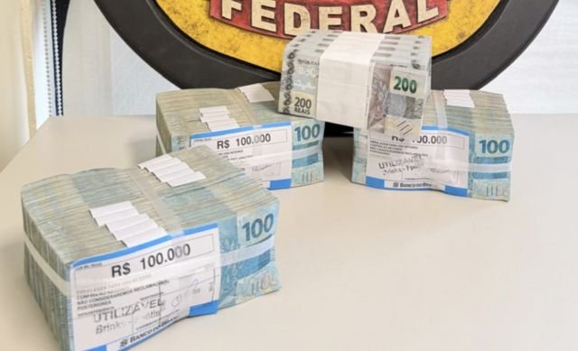 PF apreende R$ 500 mil em espécie com candidato em Florianópolis