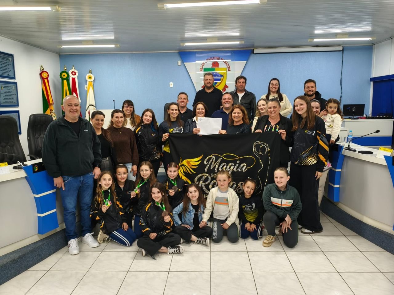 Clube de Patinação Magia Sobre Rodas recebe Moção de Aplausos em Descanso