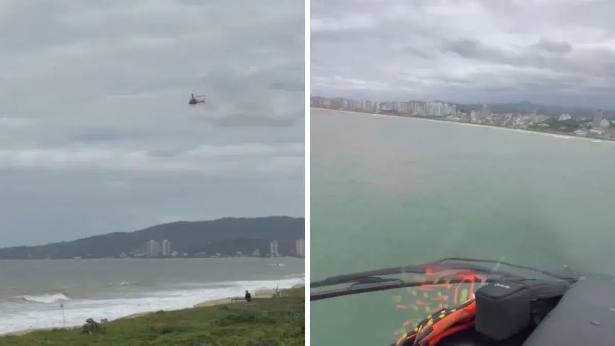 Corpo de menino de 10 anos é encontrado após três dias de buscas no mar em Balneário Piçarras