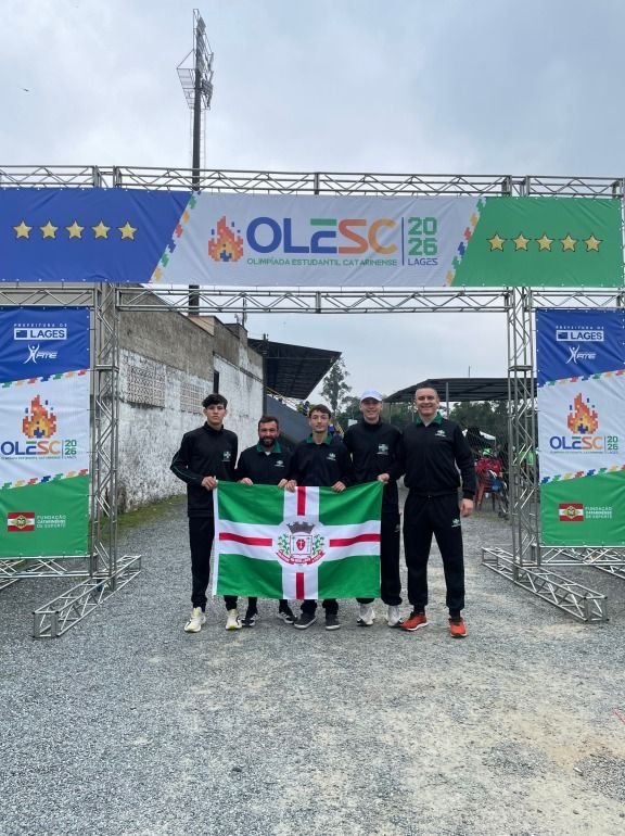 Atletas de São Miguel do Oeste conquistam três medalhas de bronze na OLESC 2026