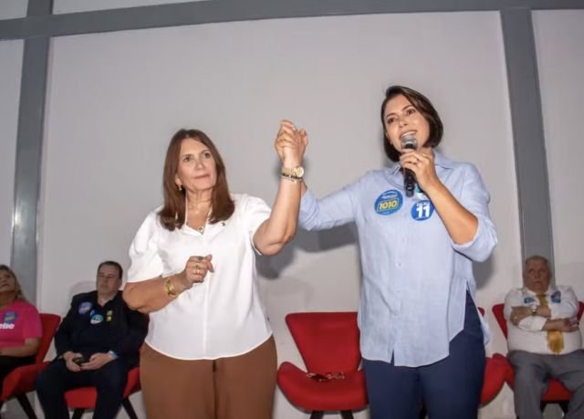 Michelle Bolsonaro e Bia Kicis conquistam senado pelo DF com 870 mil e 820 mil votos