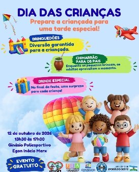 Iporã do Oeste prepara tarde especial para celebrar o Dia das Crianças