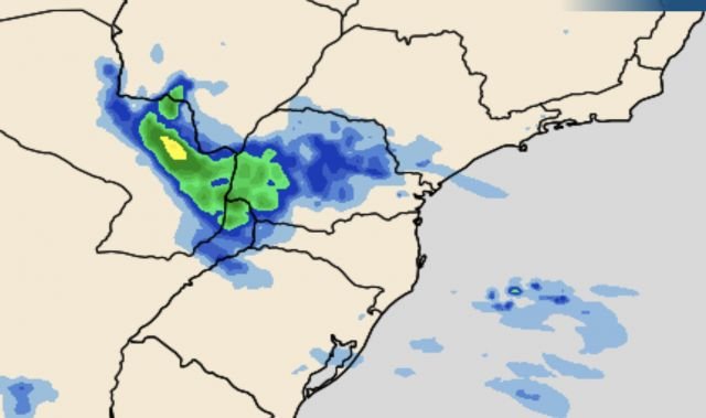 Extremo Oeste de SC registra até 130 mm de chuva e alerta para temporais