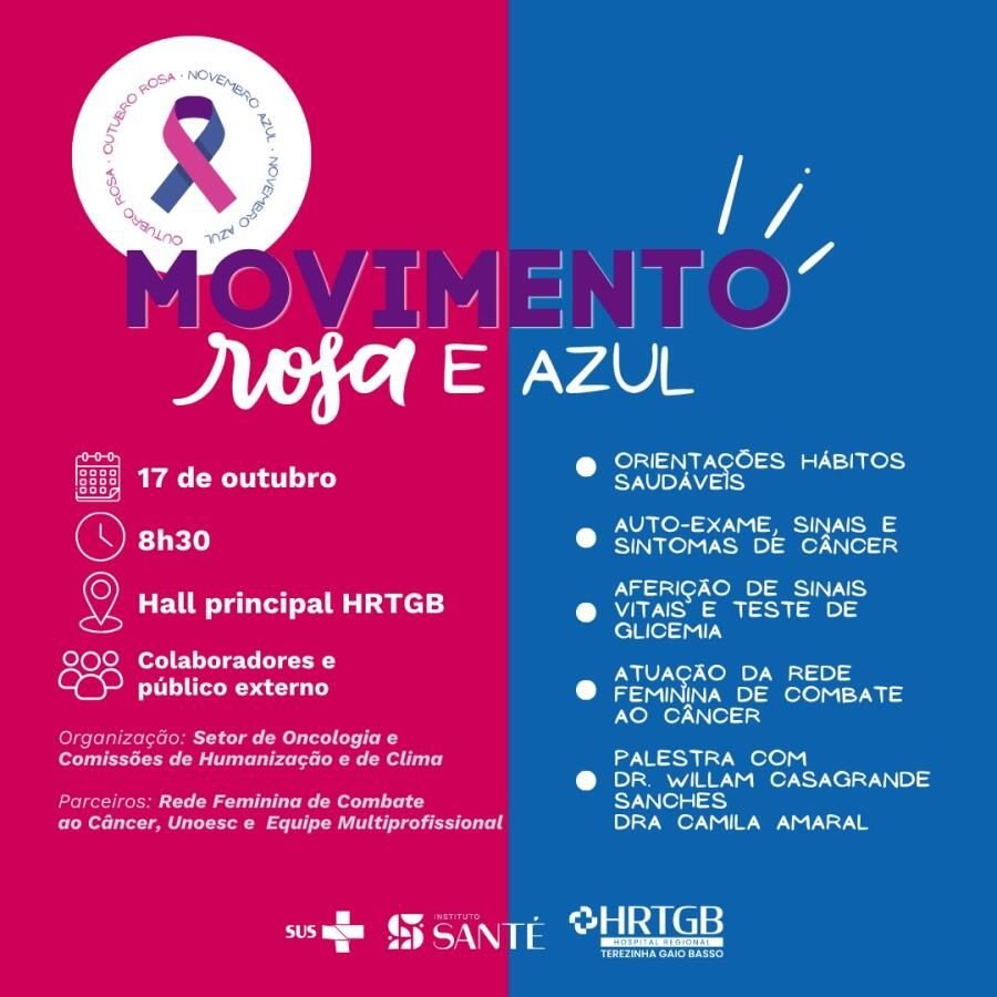 Hospital Regional de SMO realiza ação gratuita de prevenção ao câncer neste sábado