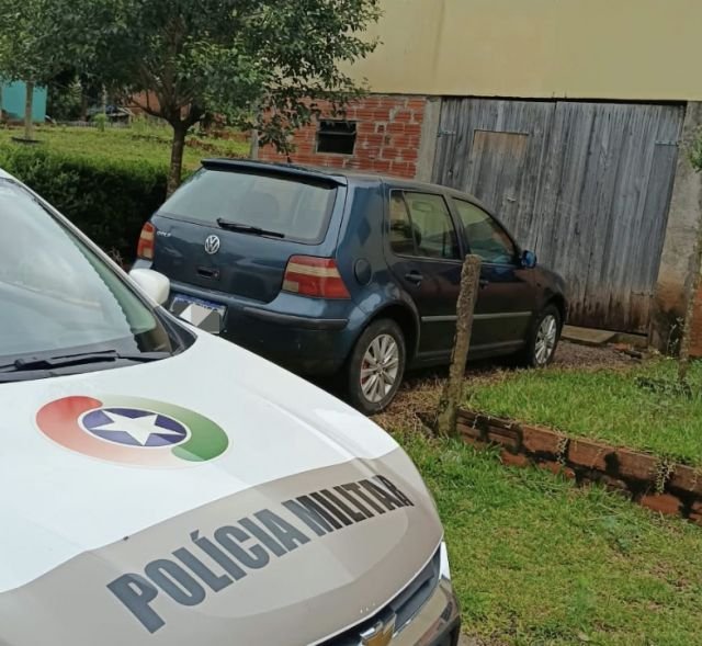 Golf furtado em São José do Cedro é recuperado no porão de casa em Guarujá do Sul